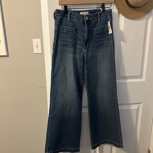 Kut from the Kloth Meg High Rise  Wide Leg Jeans